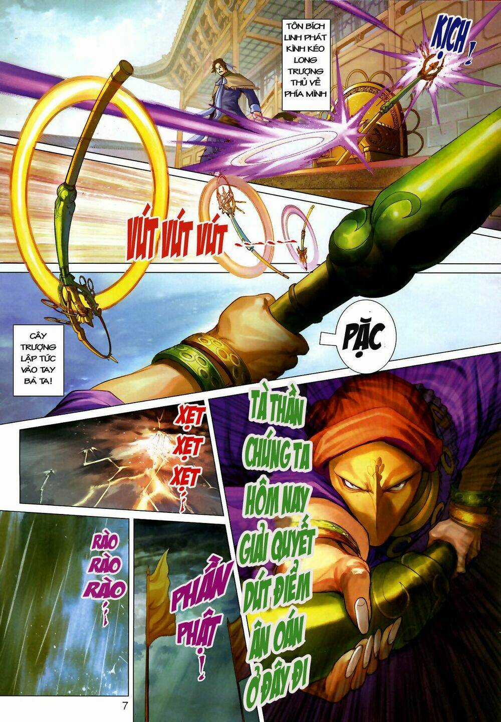 Thần Chưởng Long Kiếm Phi Chapter 15 trang 6