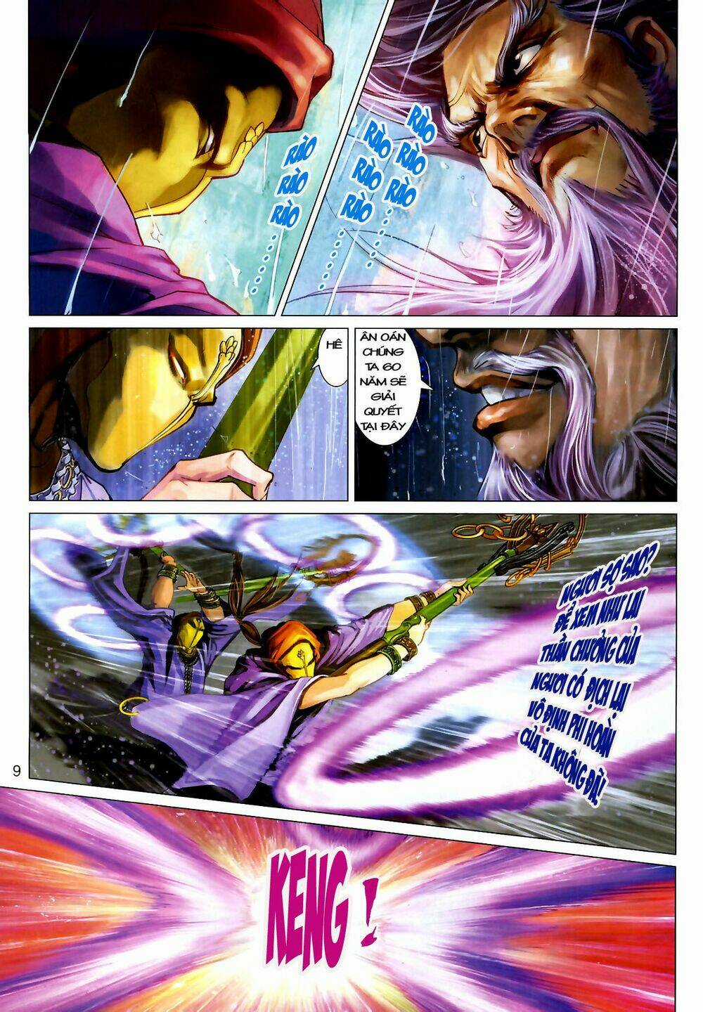 Thần Chưởng Long Kiếm Phi Chapter 15 trang 8