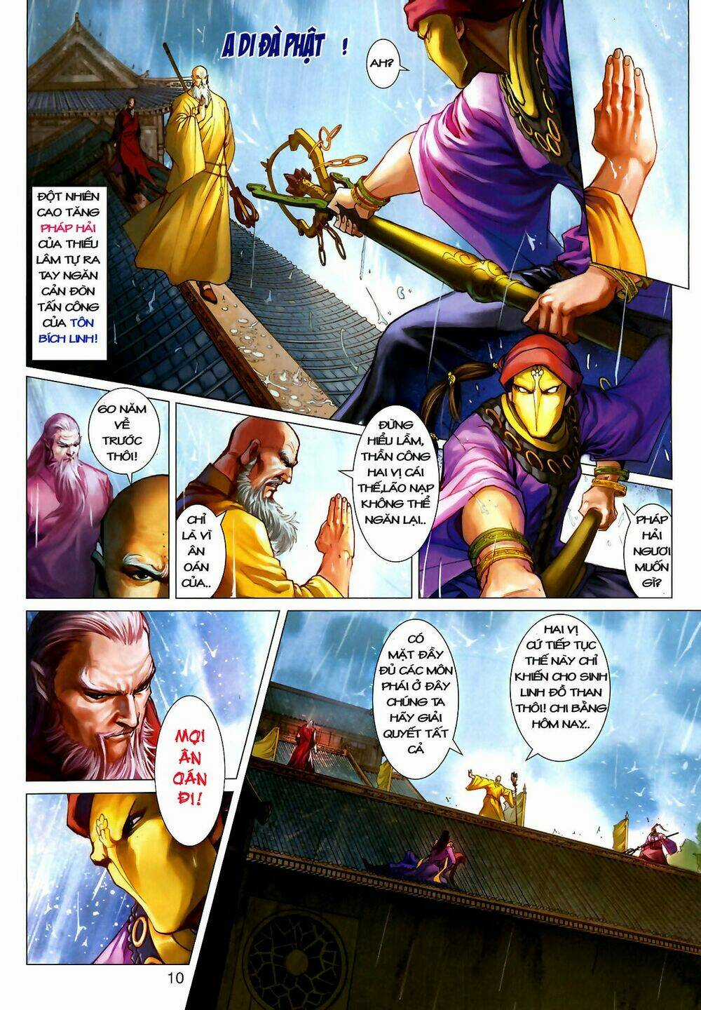 Thần Chưởng Long Kiếm Phi Chapter 15 trang 9