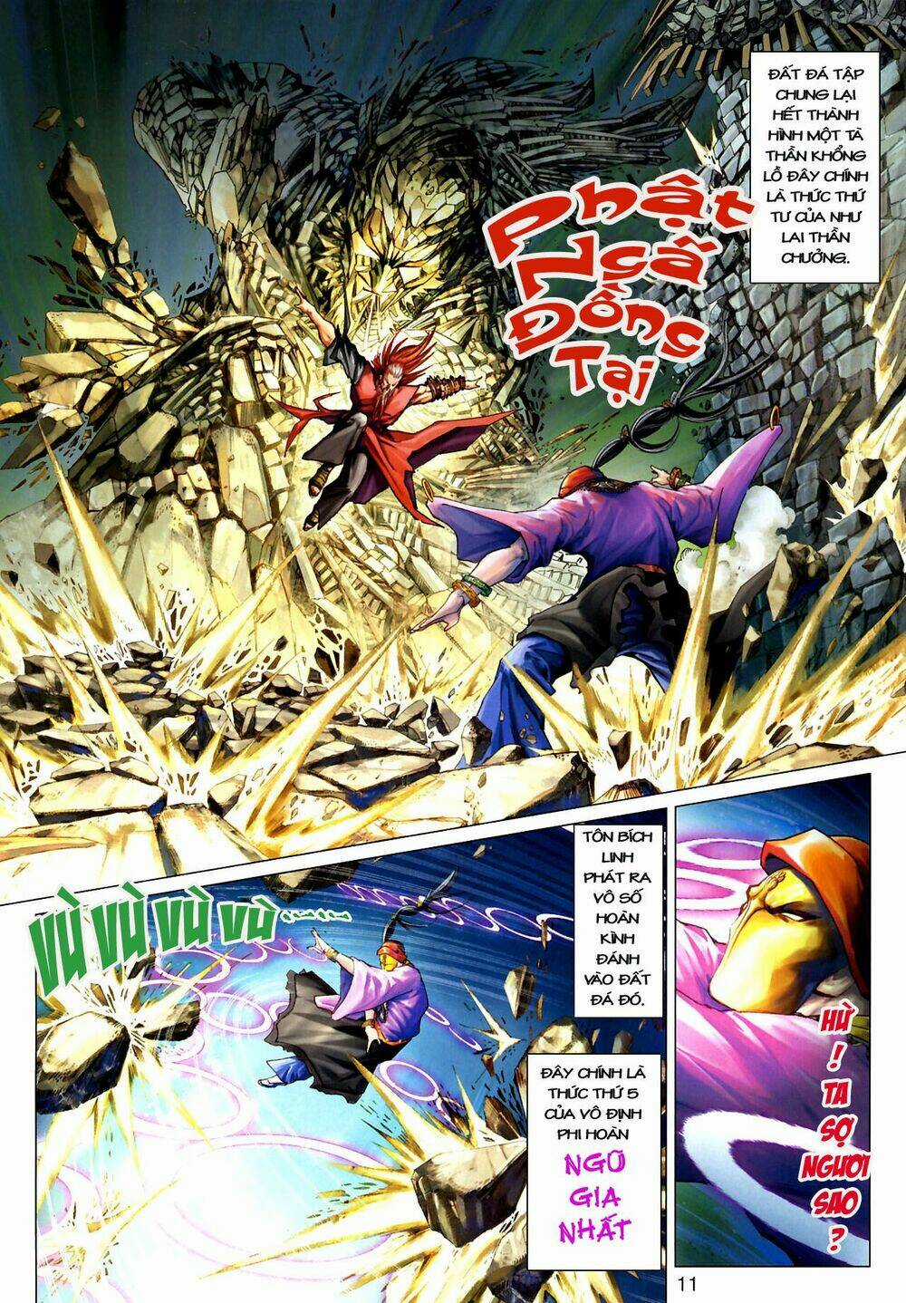 Thần Chưởng Long Kiếm Phi Chapter 16 trang 11