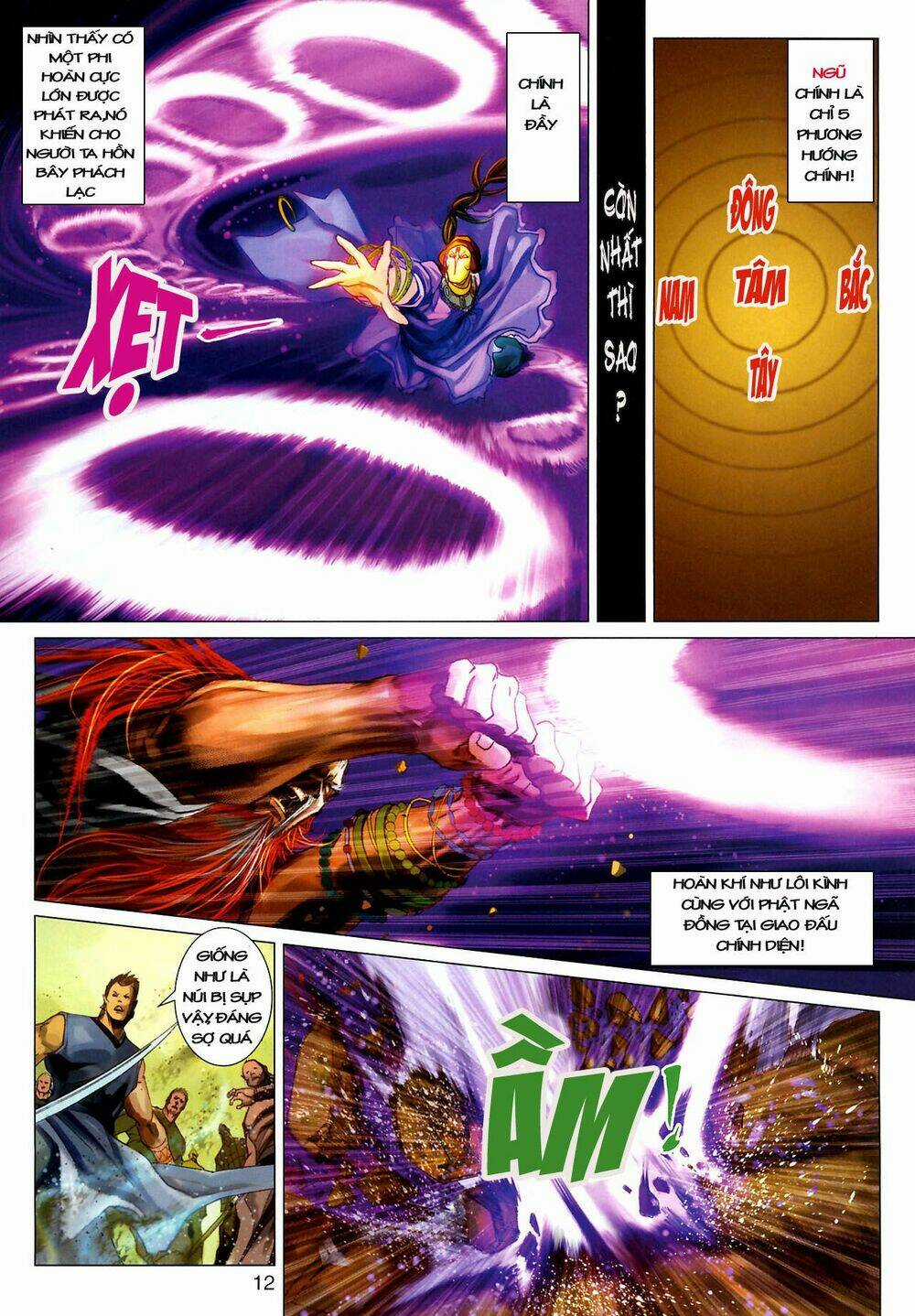 Thần Chưởng Long Kiếm Phi Chapter 16 trang 12