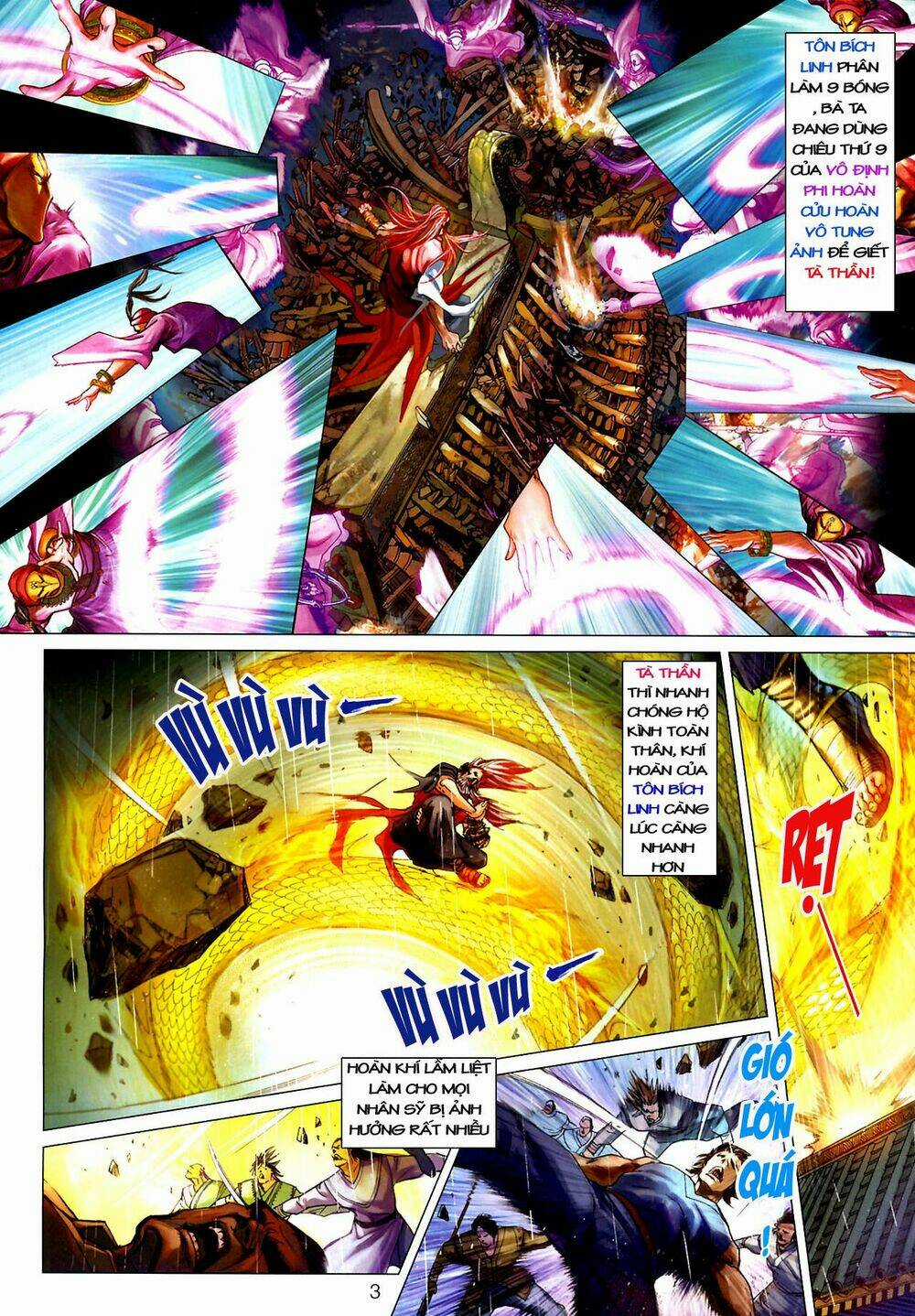 Thần Chưởng Long Kiếm Phi Chapter 16 trang 2