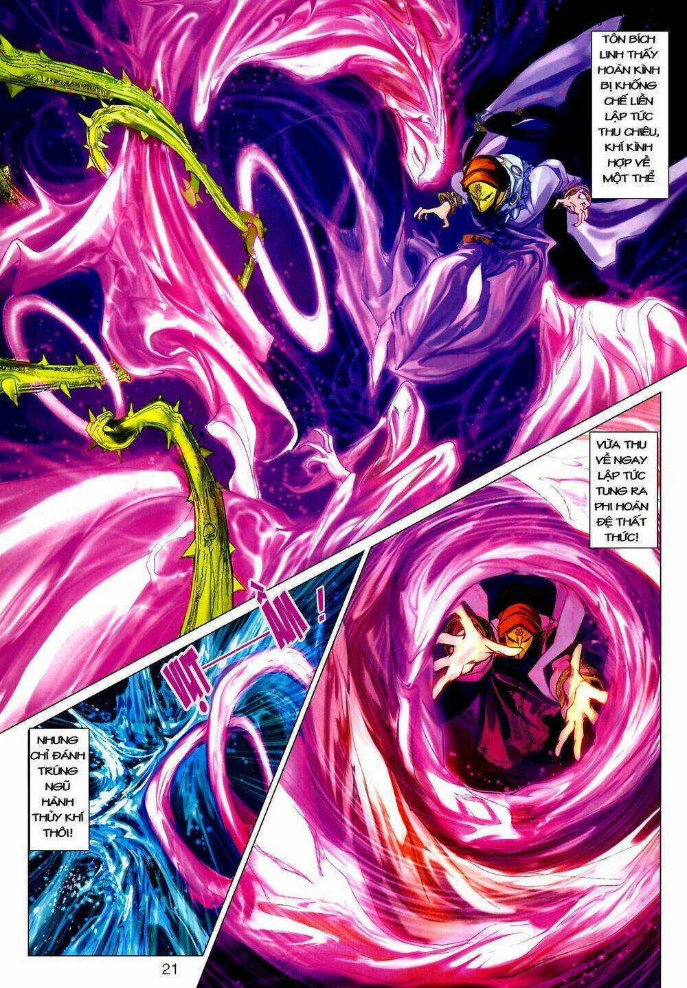 Thần Chưởng Long Kiếm Phi Chapter 16 trang 21