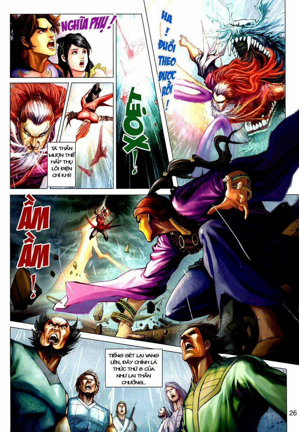 Thần Chưởng Long Kiếm Phi Chapter 16 trang 25