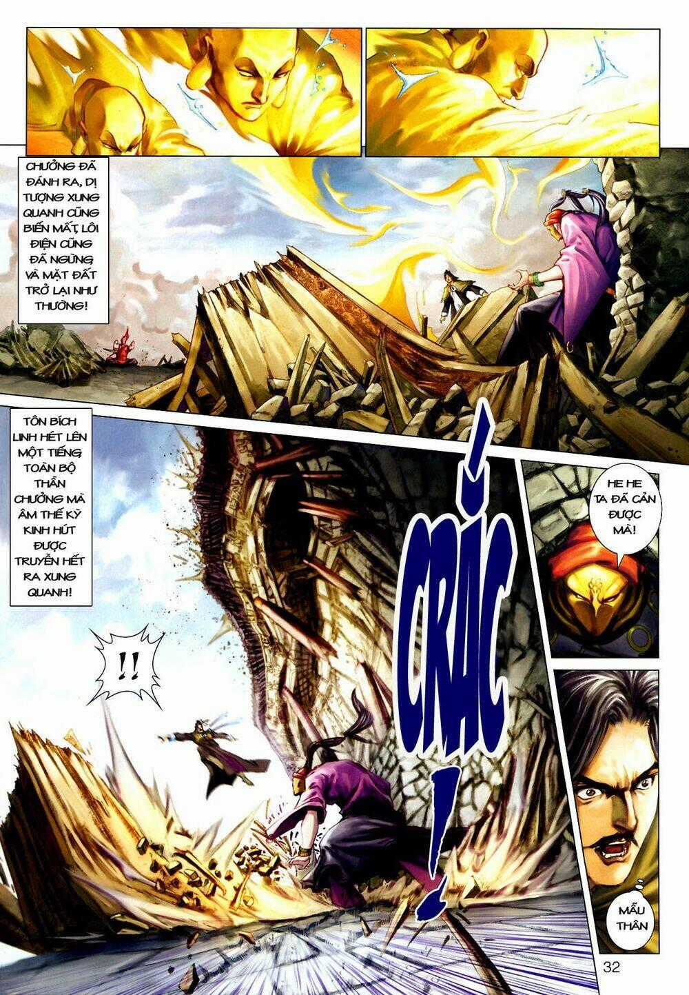 Thần Chưởng Long Kiếm Phi Chapter 16 trang 30