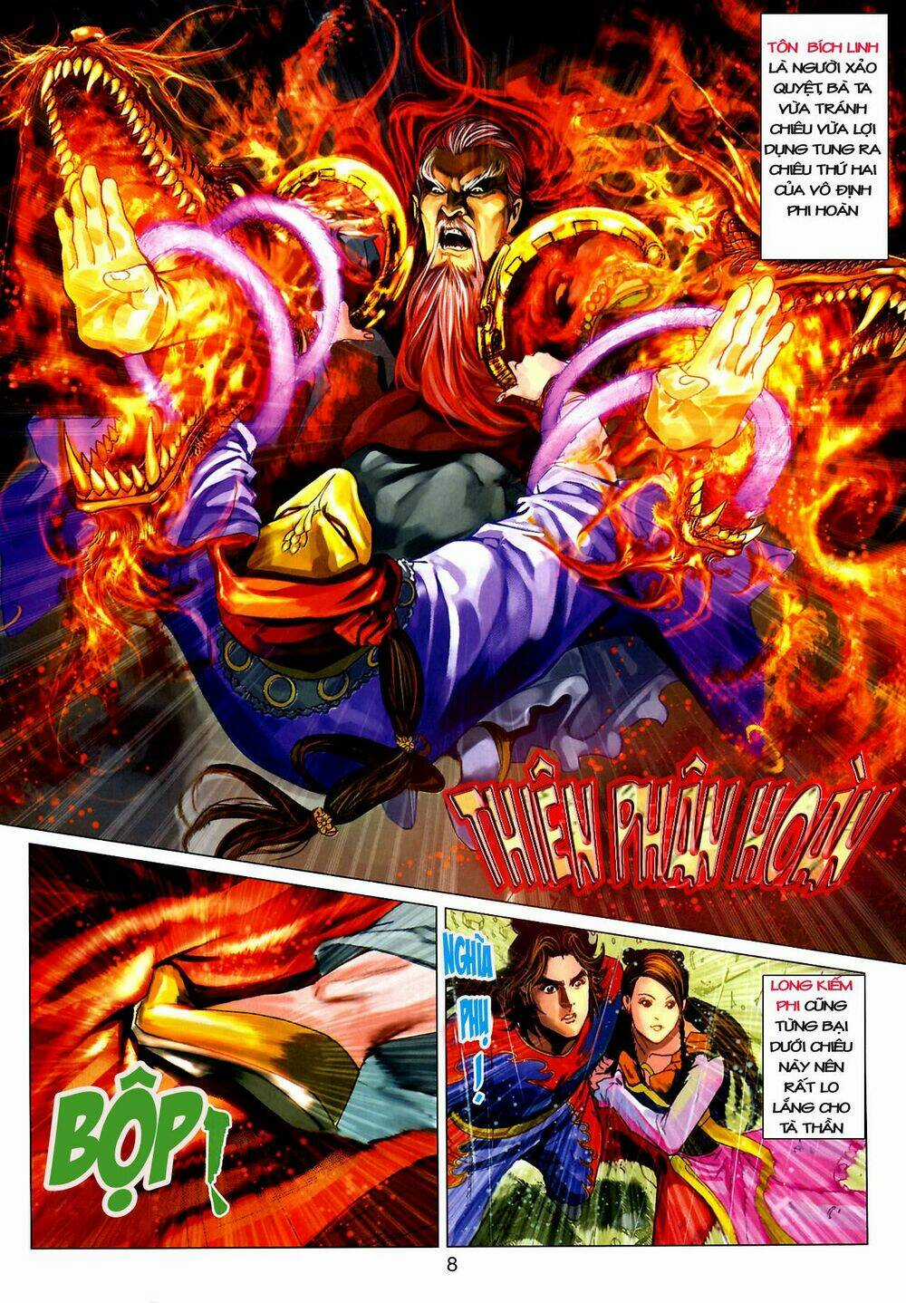 Thần Chưởng Long Kiếm Phi Chapter 16 trang 7