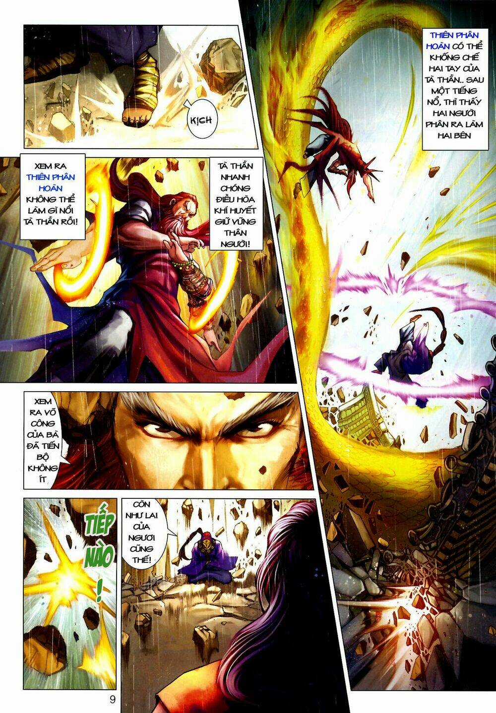 Thần Chưởng Long Kiếm Phi Chapter 16 trang 8