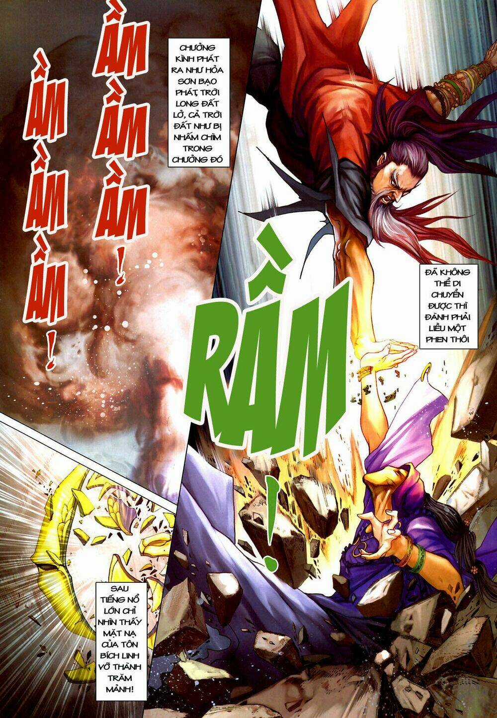 Thần Chưởng Long Kiếm Phi Chapter 17 trang 14