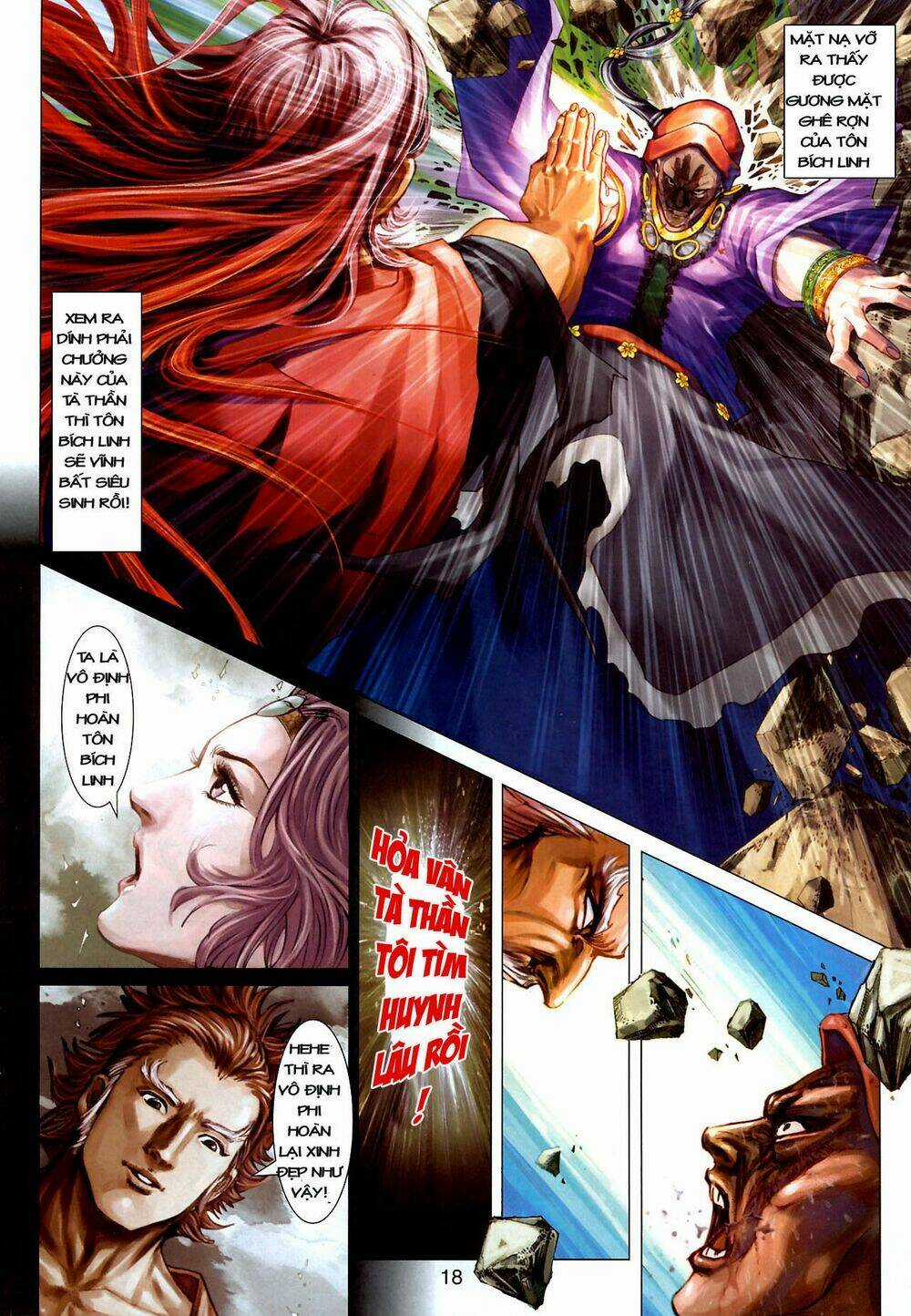 Thần Chưởng Long Kiếm Phi Chapter 17 trang 15