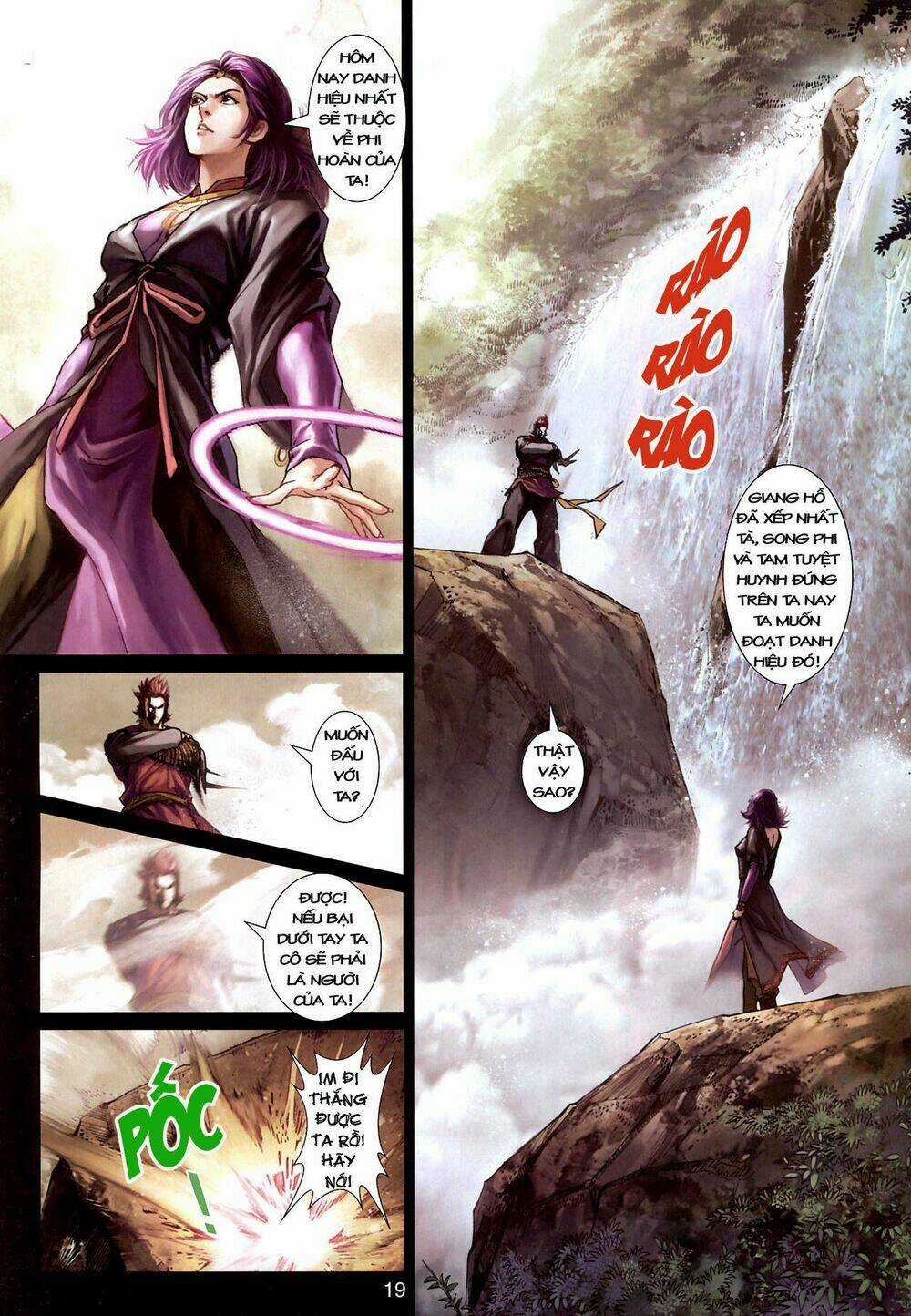 Thần Chưởng Long Kiếm Phi Chapter 17 trang 16