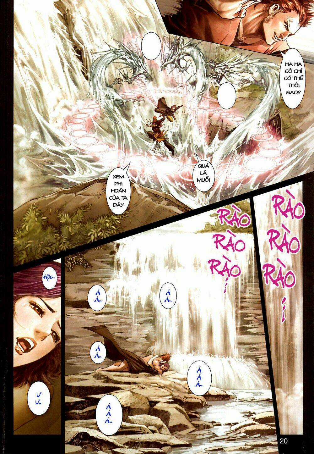 Thần Chưởng Long Kiếm Phi Chapter 17 trang 17