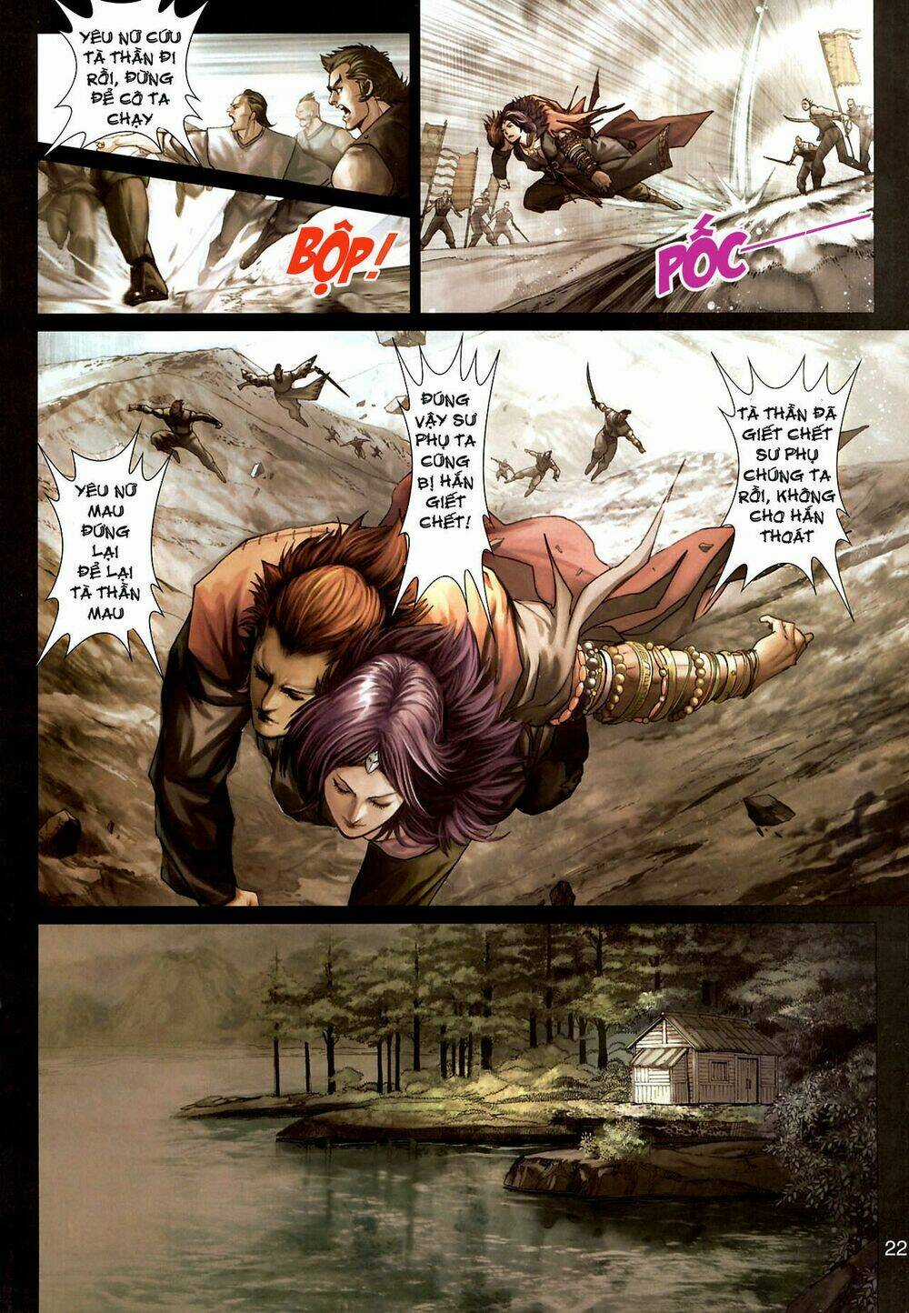 Thần Chưởng Long Kiếm Phi Chapter 17 trang 19