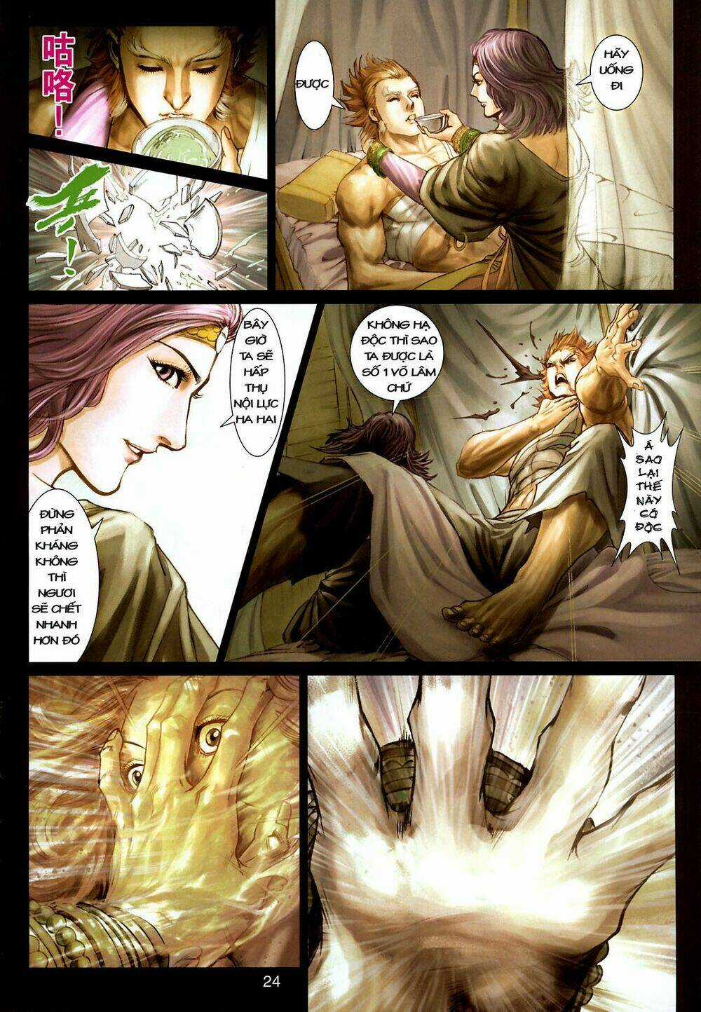 Thần Chưởng Long Kiếm Phi Chapter 17 trang 22