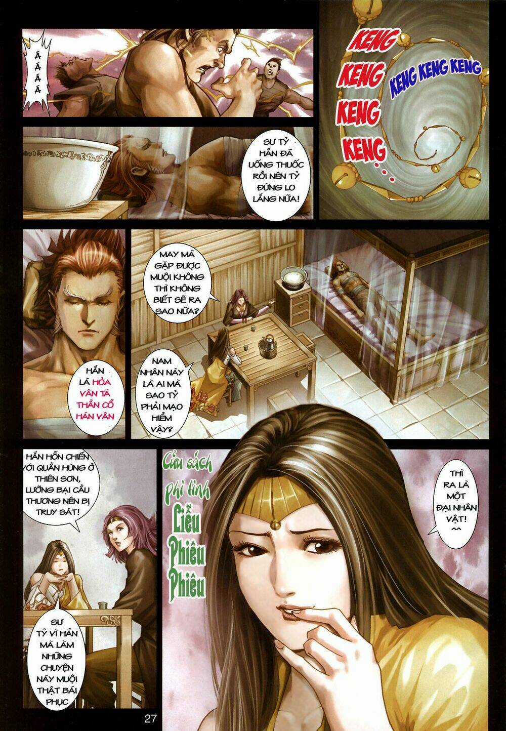 Thần Chưởng Long Kiếm Phi Chapter 17 trang 25