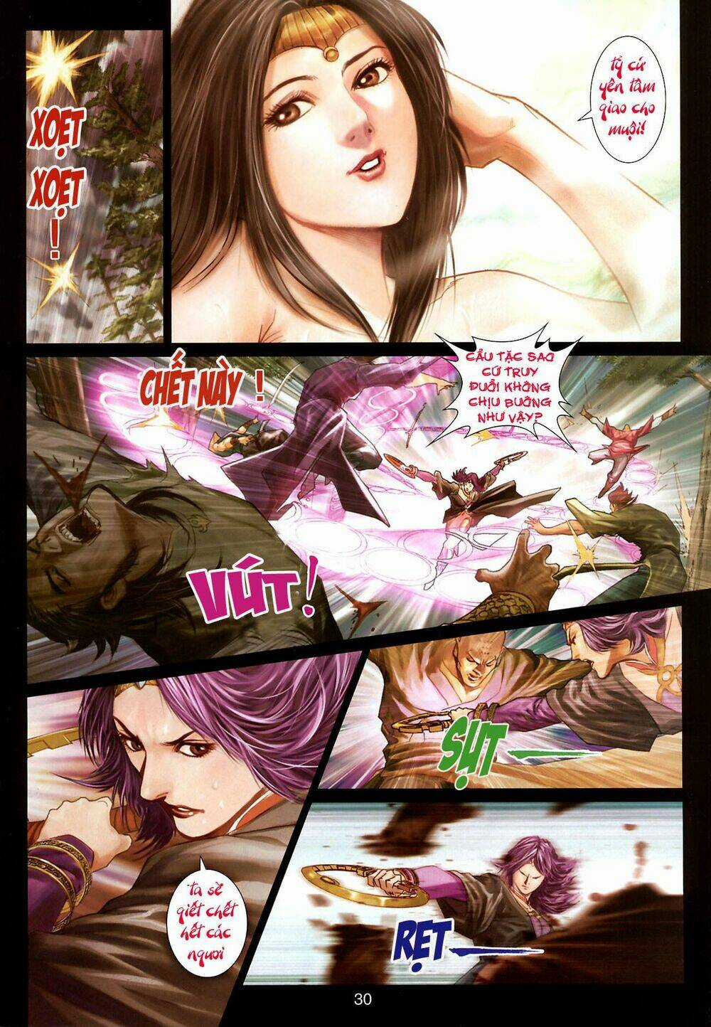 Thần Chưởng Long Kiếm Phi Chapter 17 trang 28