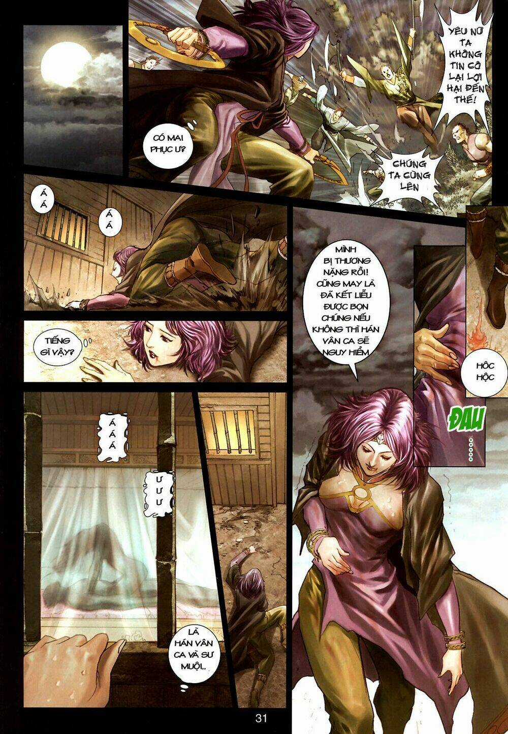 Thần Chưởng Long Kiếm Phi Chapter 17 trang 29