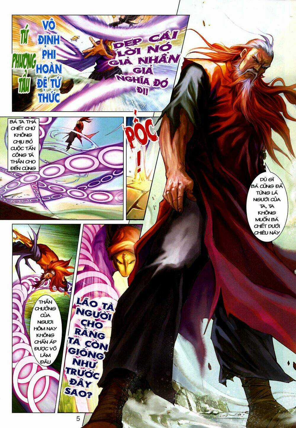 Thần Chưởng Long Kiếm Phi Chapter 17 trang 3