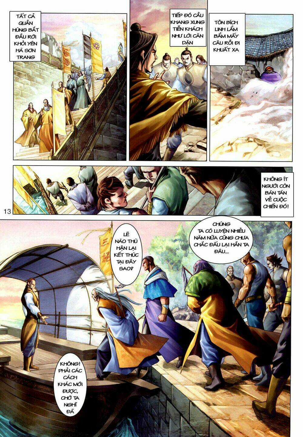 Thần Chưởng Long Kiếm Phi Chapter 18 trang 13