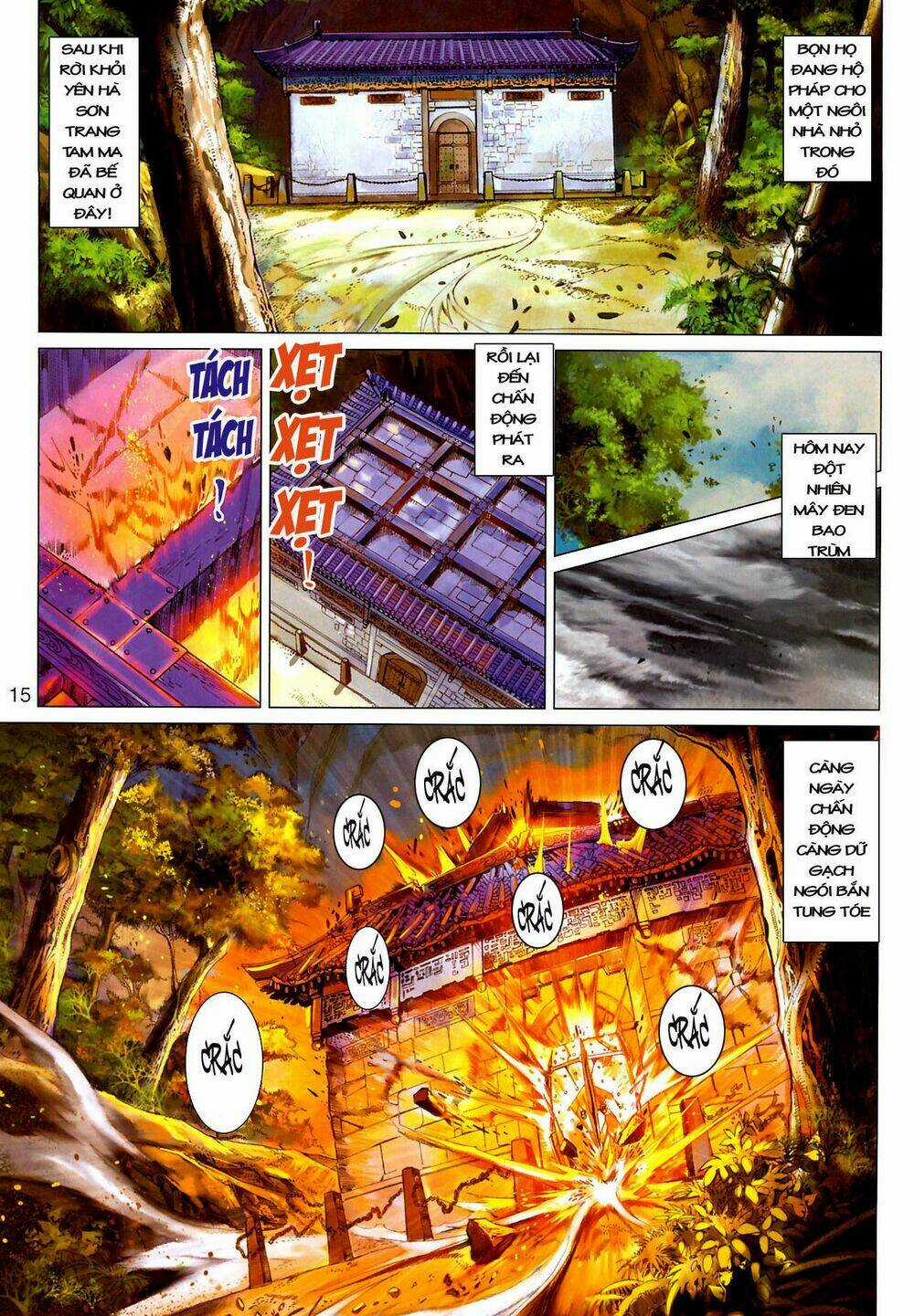 Thần Chưởng Long Kiếm Phi Chapter 18 trang 15