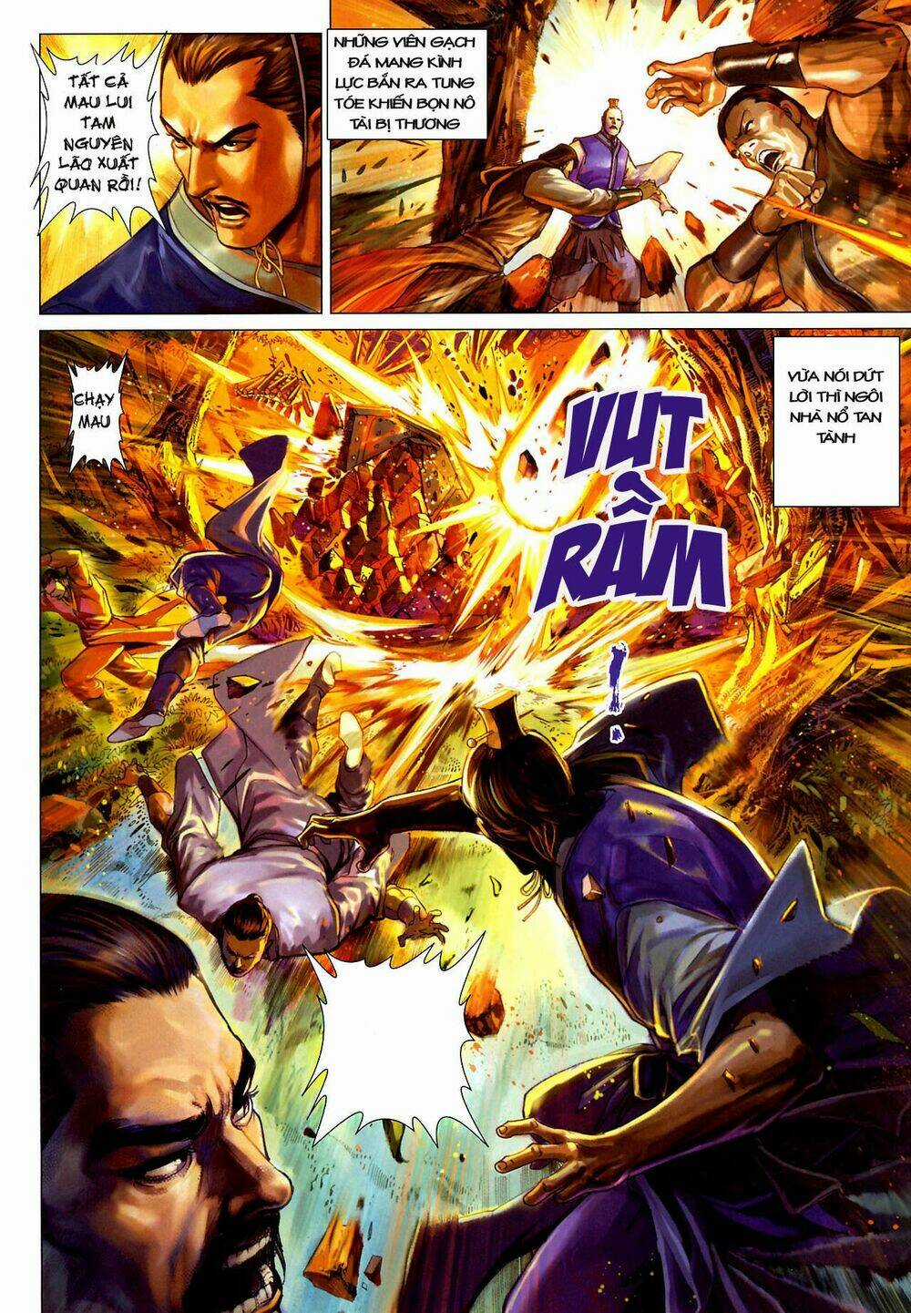 Thần Chưởng Long Kiếm Phi Chapter 18 trang 16