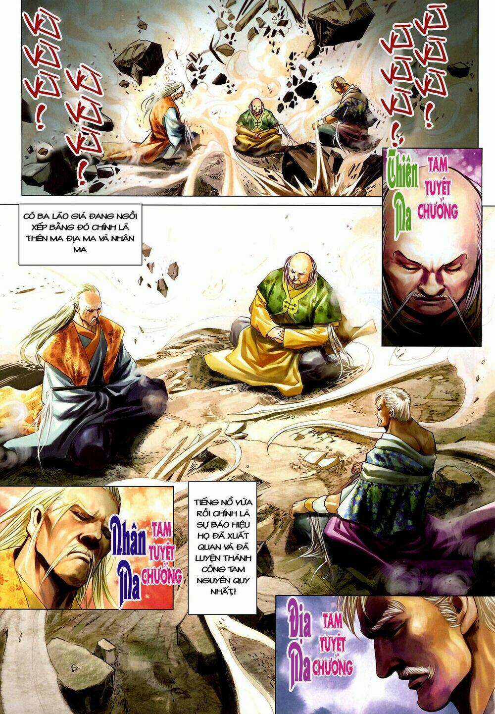 Thần Chưởng Long Kiếm Phi Chapter 18 trang 17