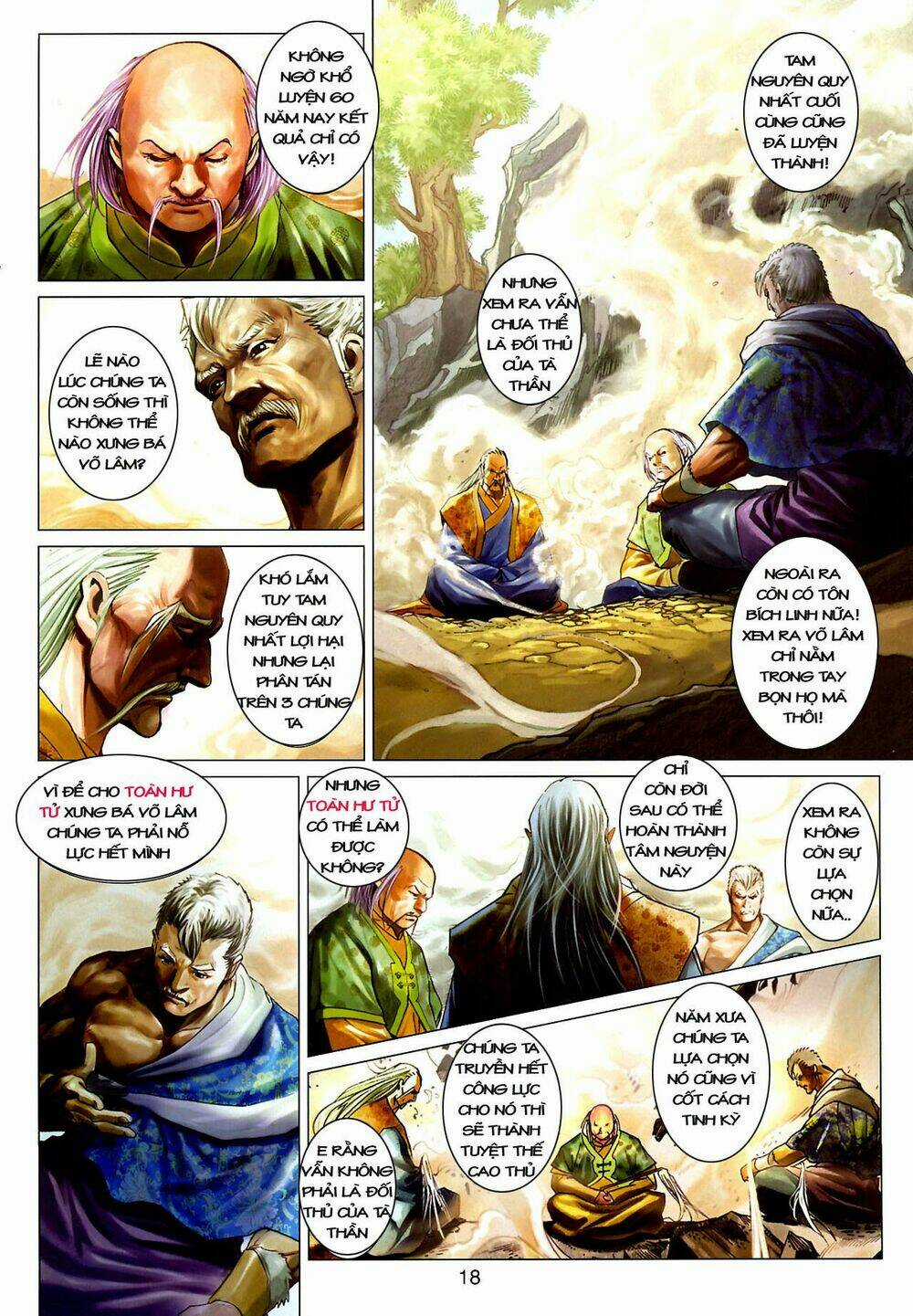 Thần Chưởng Long Kiếm Phi Chapter 18 trang 18