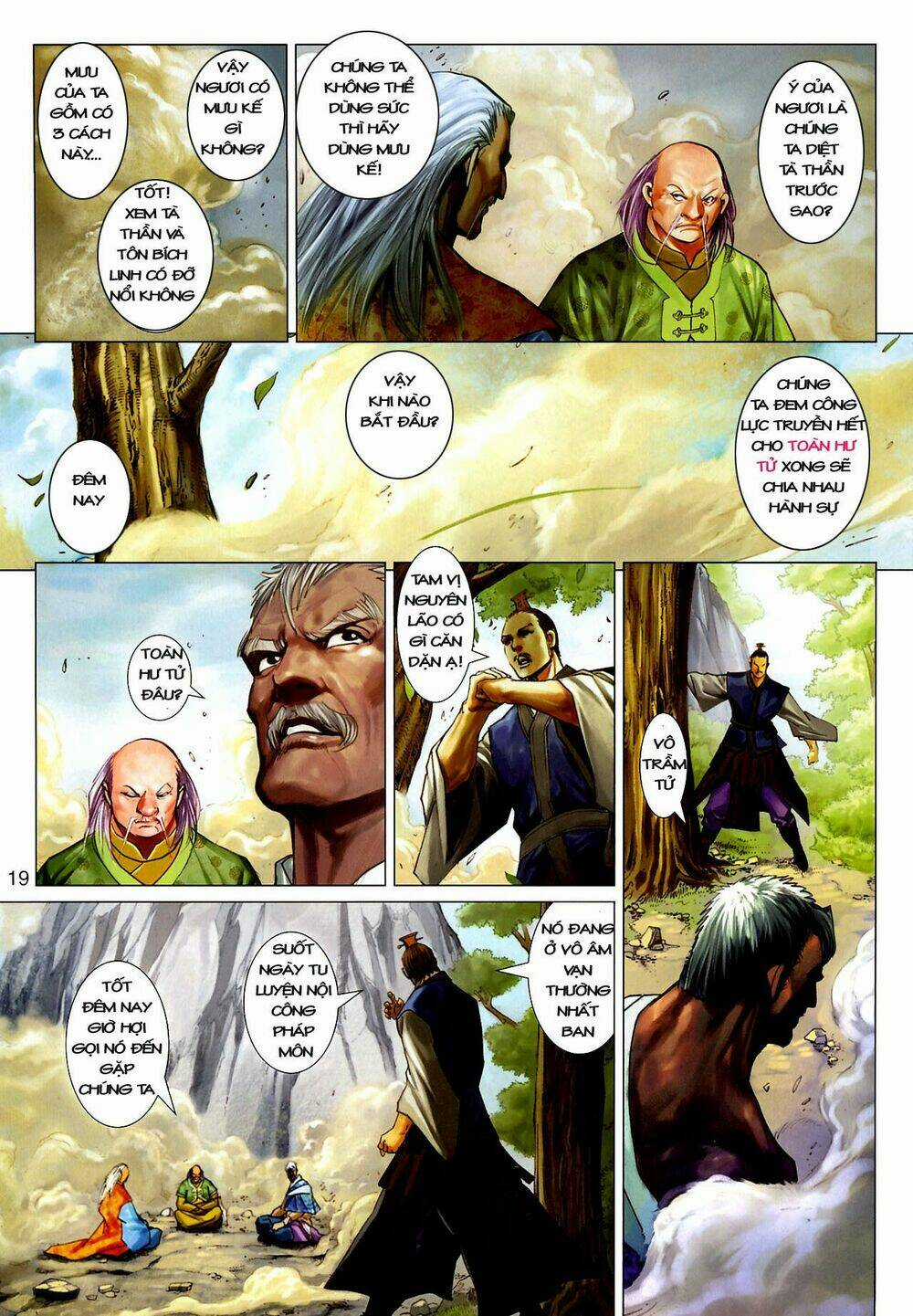 Thần Chưởng Long Kiếm Phi Chapter 18 trang 19