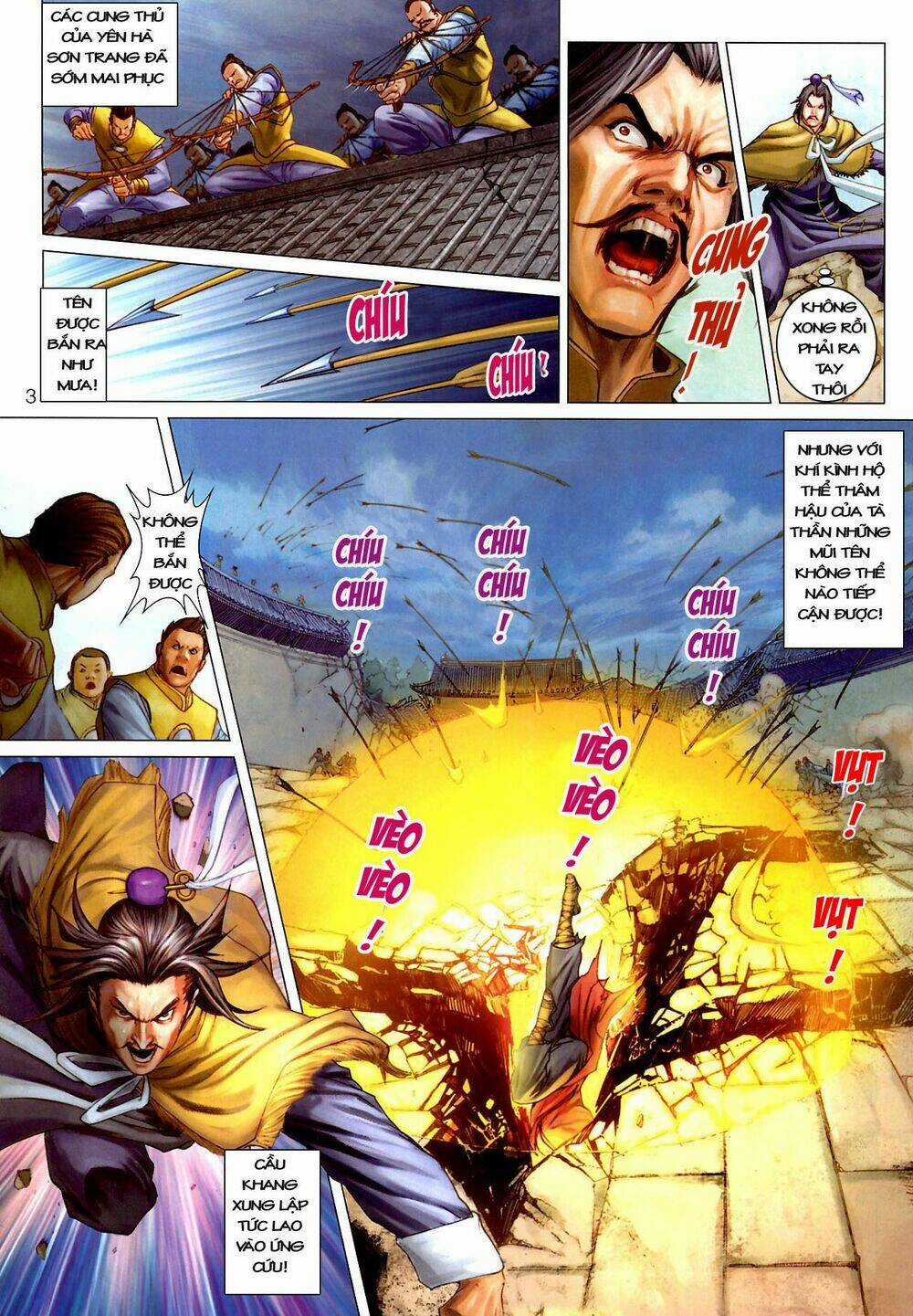 Thần Chưởng Long Kiếm Phi Chapter 18 trang 2