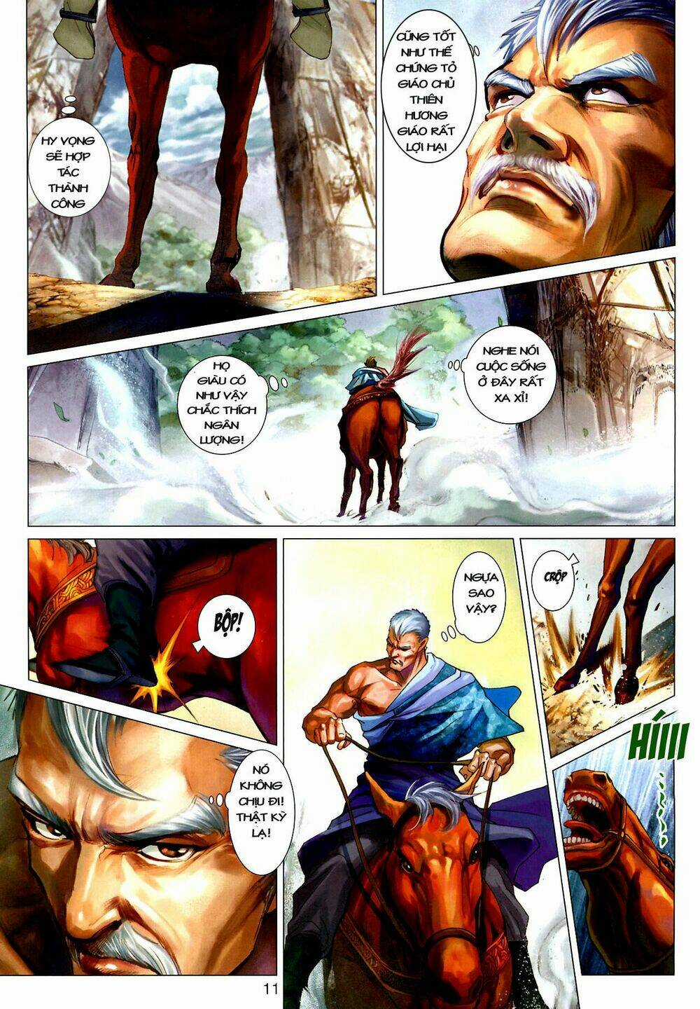 Thần Chưởng Long Kiếm Phi Chapter 19 trang 11