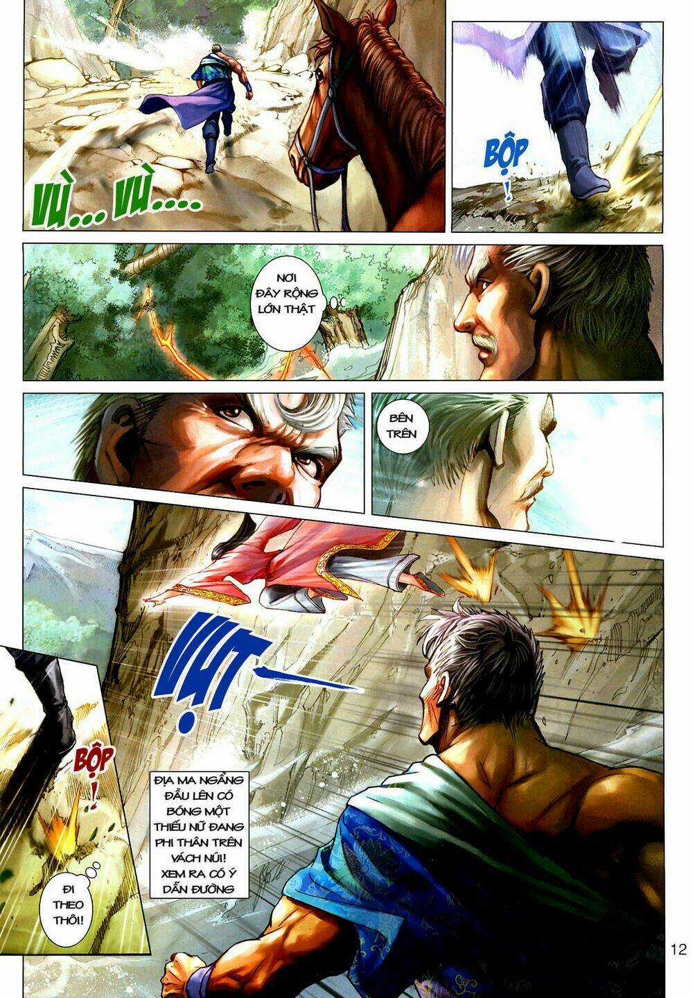 Thần Chưởng Long Kiếm Phi Chapter 19 trang 12