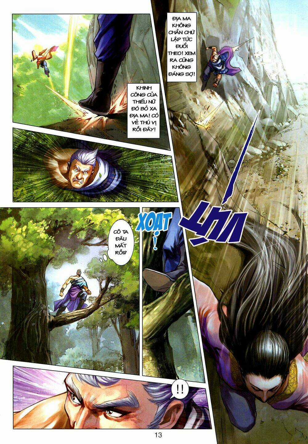 Thần Chưởng Long Kiếm Phi Chapter 19 trang 13