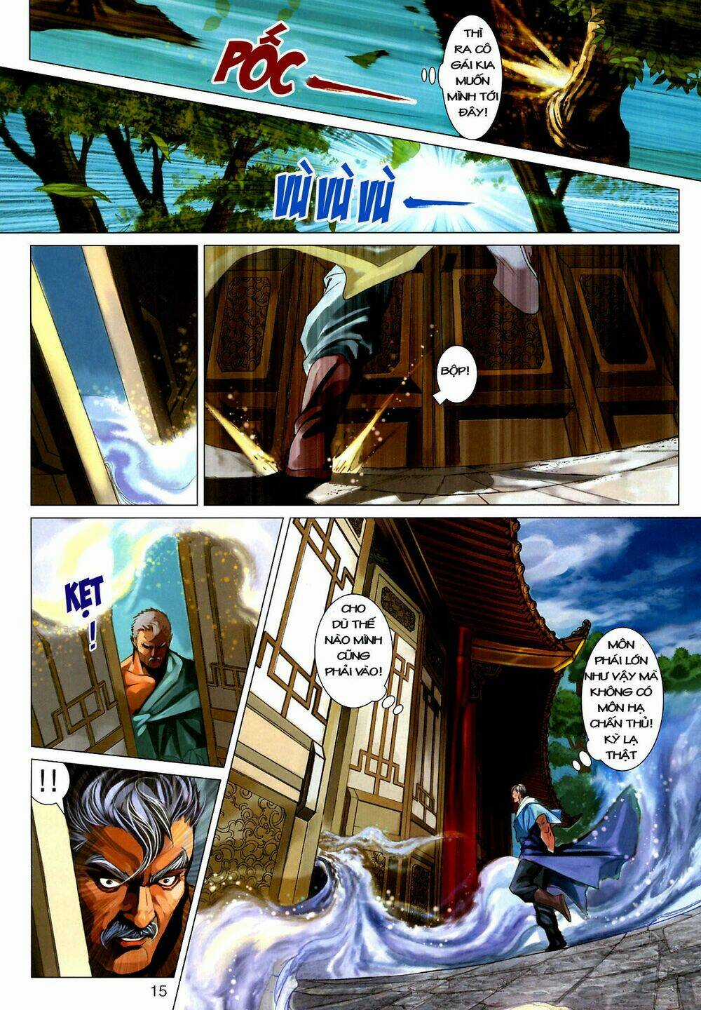 Thần Chưởng Long Kiếm Phi Chapter 19 trang 15