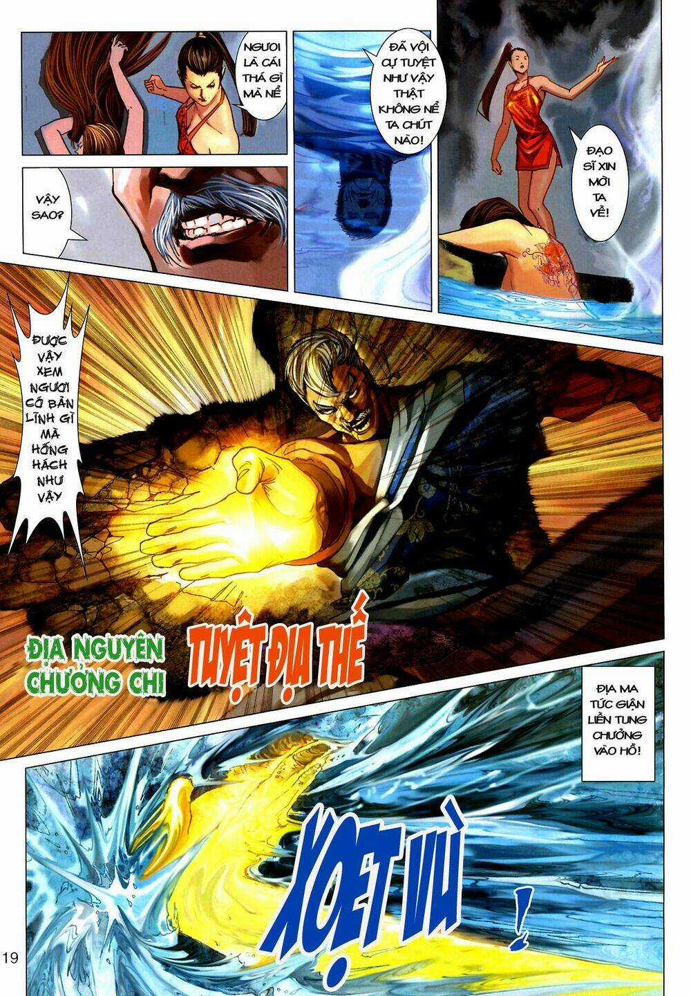 Thần Chưởng Long Kiếm Phi Chapter 19 trang 19