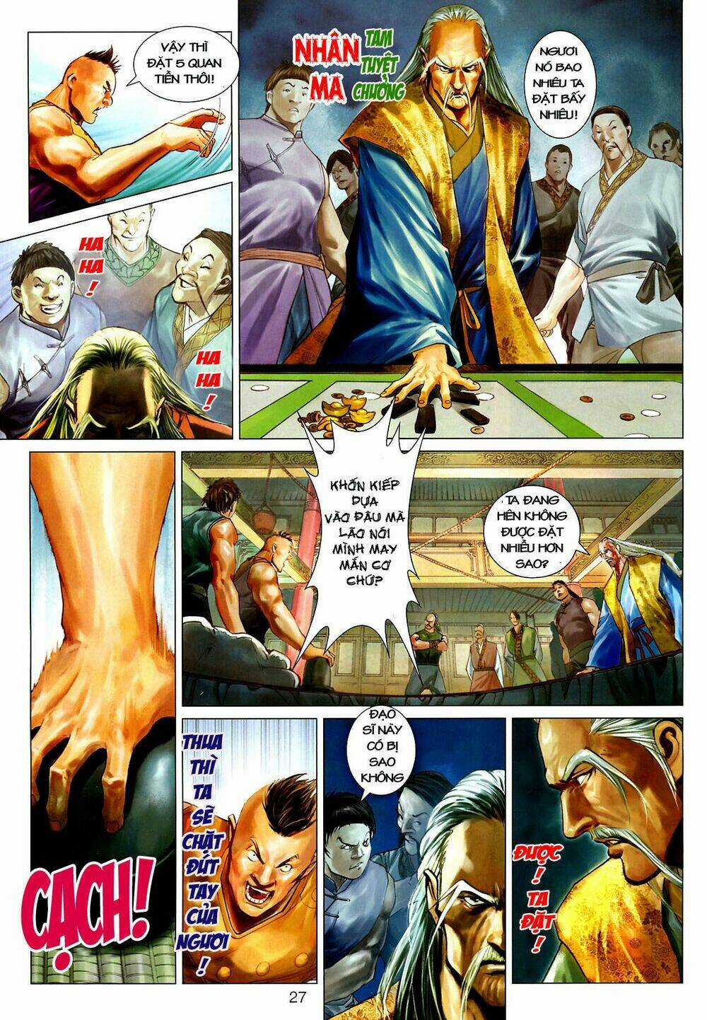 Thần Chưởng Long Kiếm Phi Chapter 19 trang 26