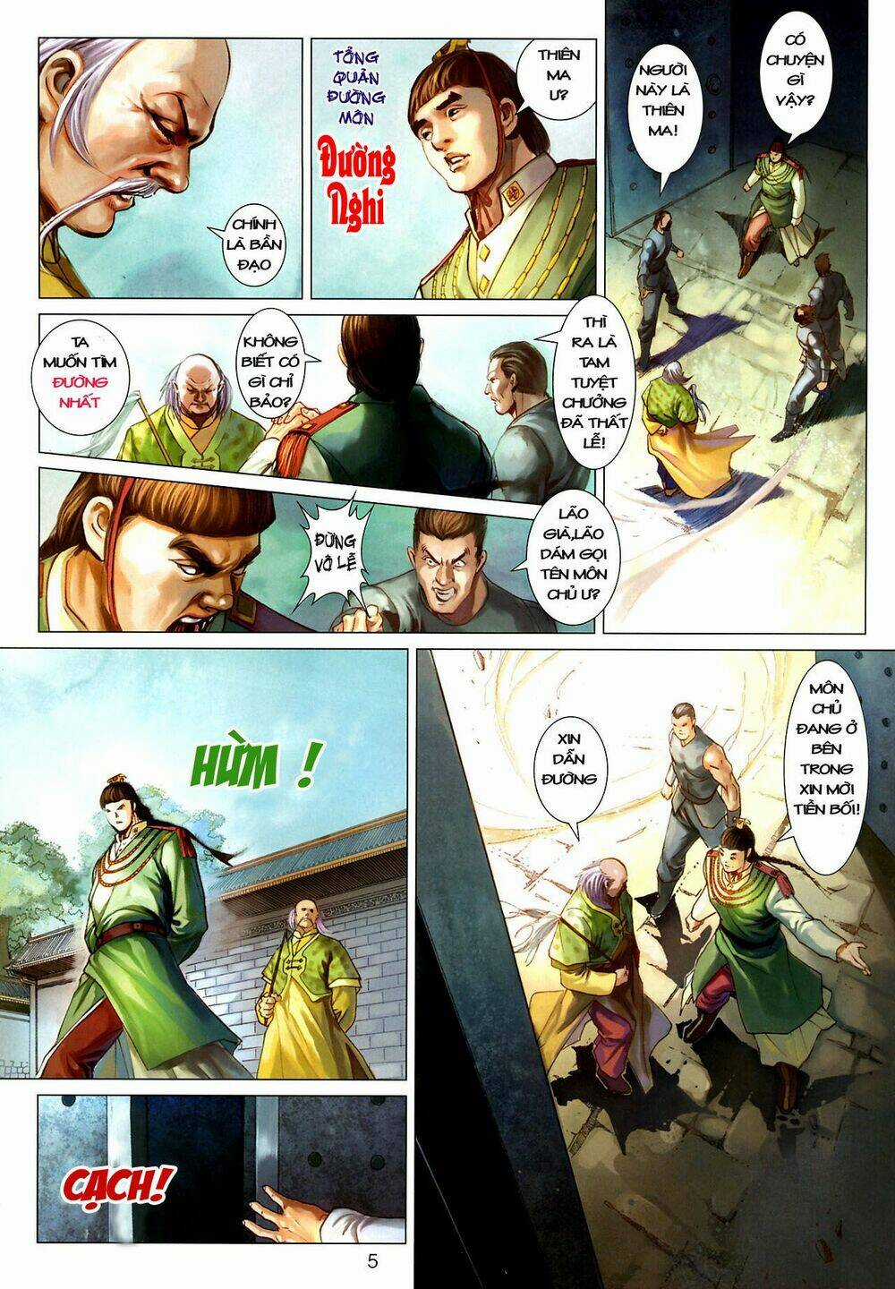 Thần Chưởng Long Kiếm Phi Chapter 19 trang 4