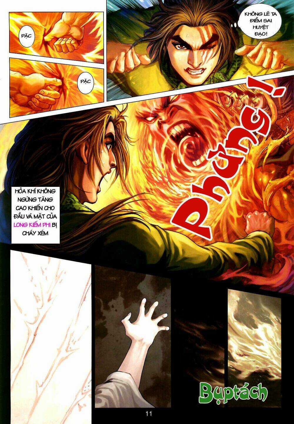 Thần Chưởng Long Kiếm Phi Chapter 2 trang 11
