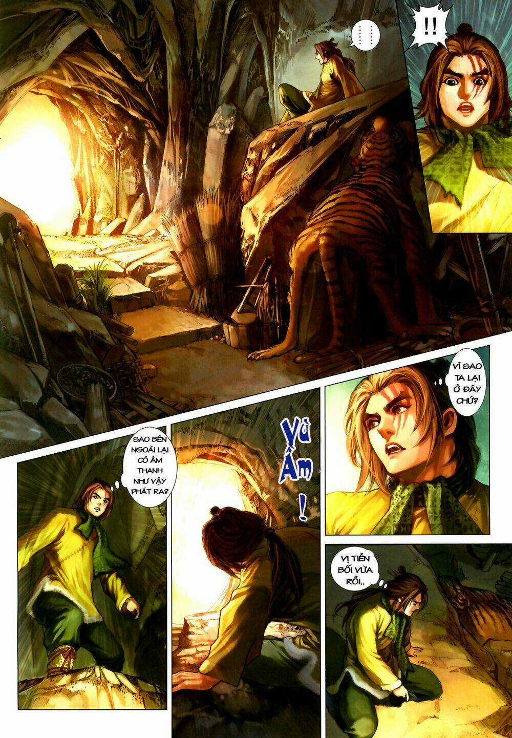 Thần Chưởng Long Kiếm Phi Chapter 2 trang 13