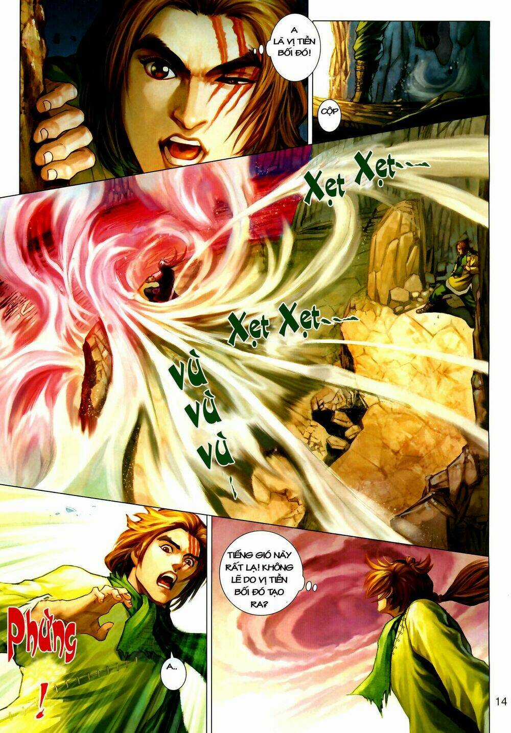 Thần Chưởng Long Kiếm Phi Chapter 2 trang 14