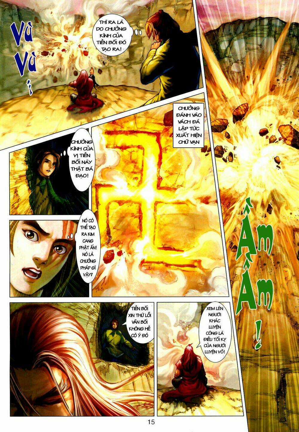 Thần Chưởng Long Kiếm Phi Chapter 2 trang 15