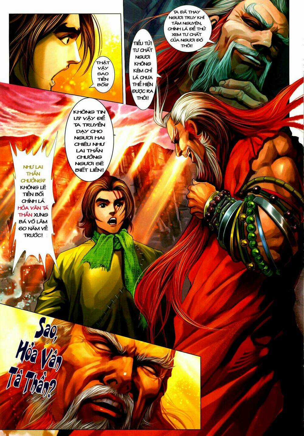 Thần Chưởng Long Kiếm Phi Chapter 2 trang 18