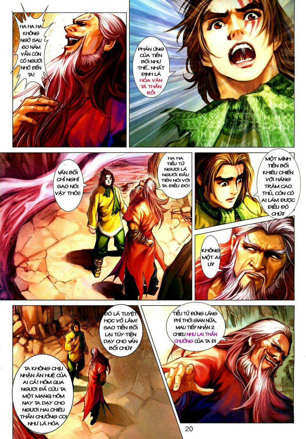 Thần Chưởng Long Kiếm Phi Chapter 2 trang 20