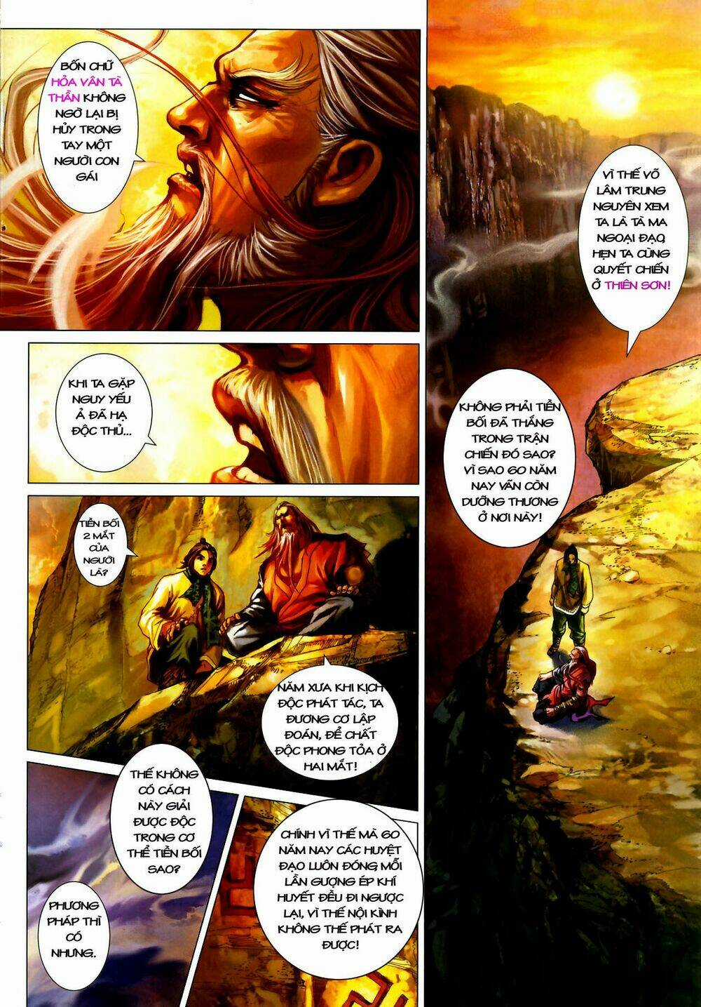 Thần Chưởng Long Kiếm Phi Chapter 2 trang 22