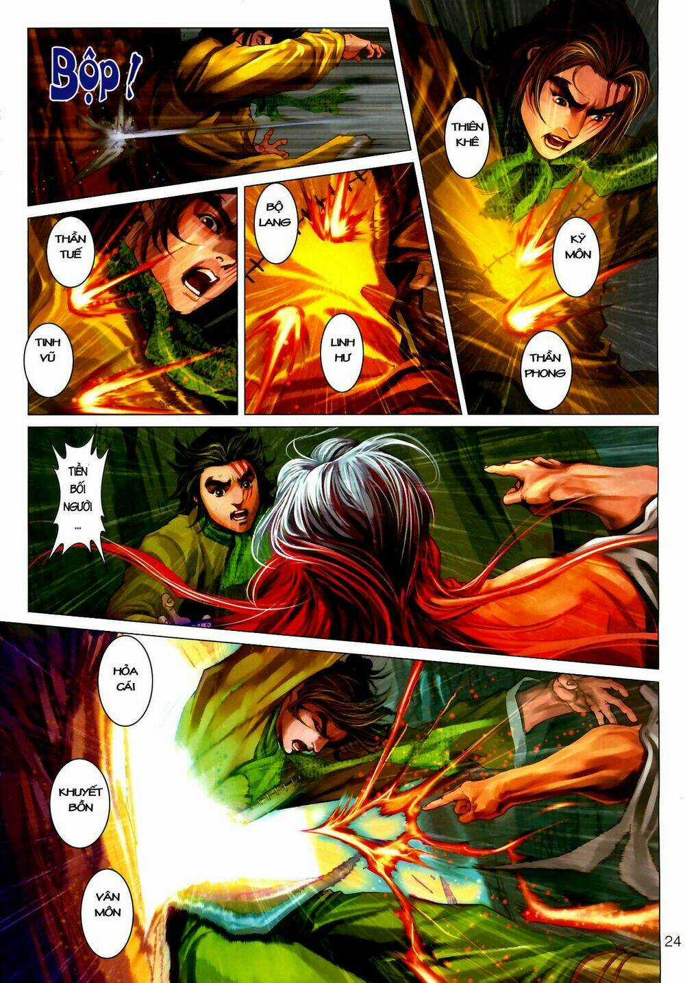 Thần Chưởng Long Kiếm Phi Chapter 2 trang 24