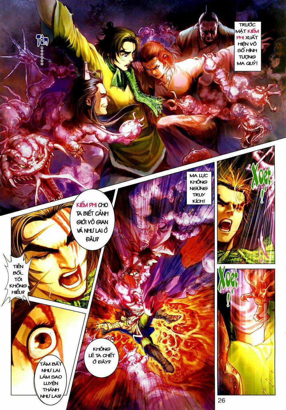 Thần Chưởng Long Kiếm Phi Chapter 2 trang 26