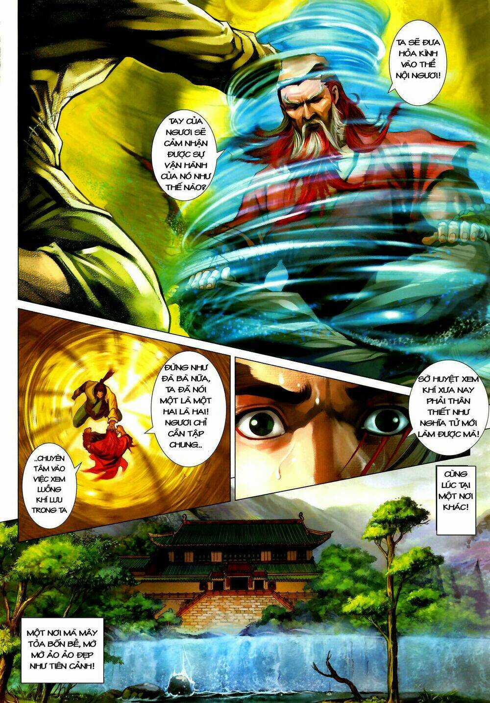 Thần Chưởng Long Kiếm Phi Chapter 2 trang 32