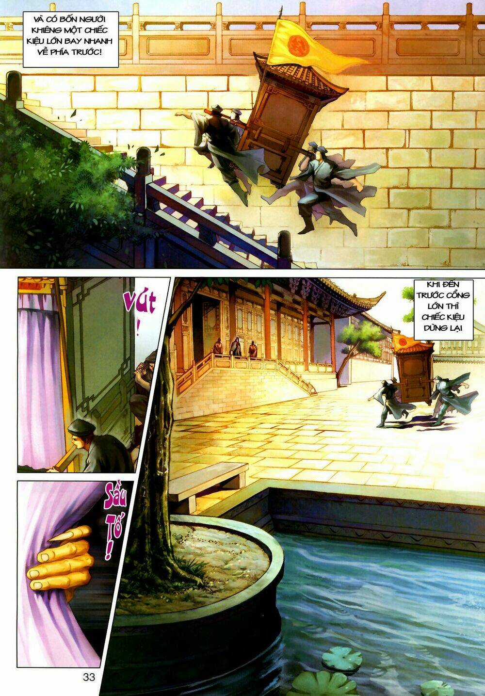 Thần Chưởng Long Kiếm Phi Chapter 2 trang 33