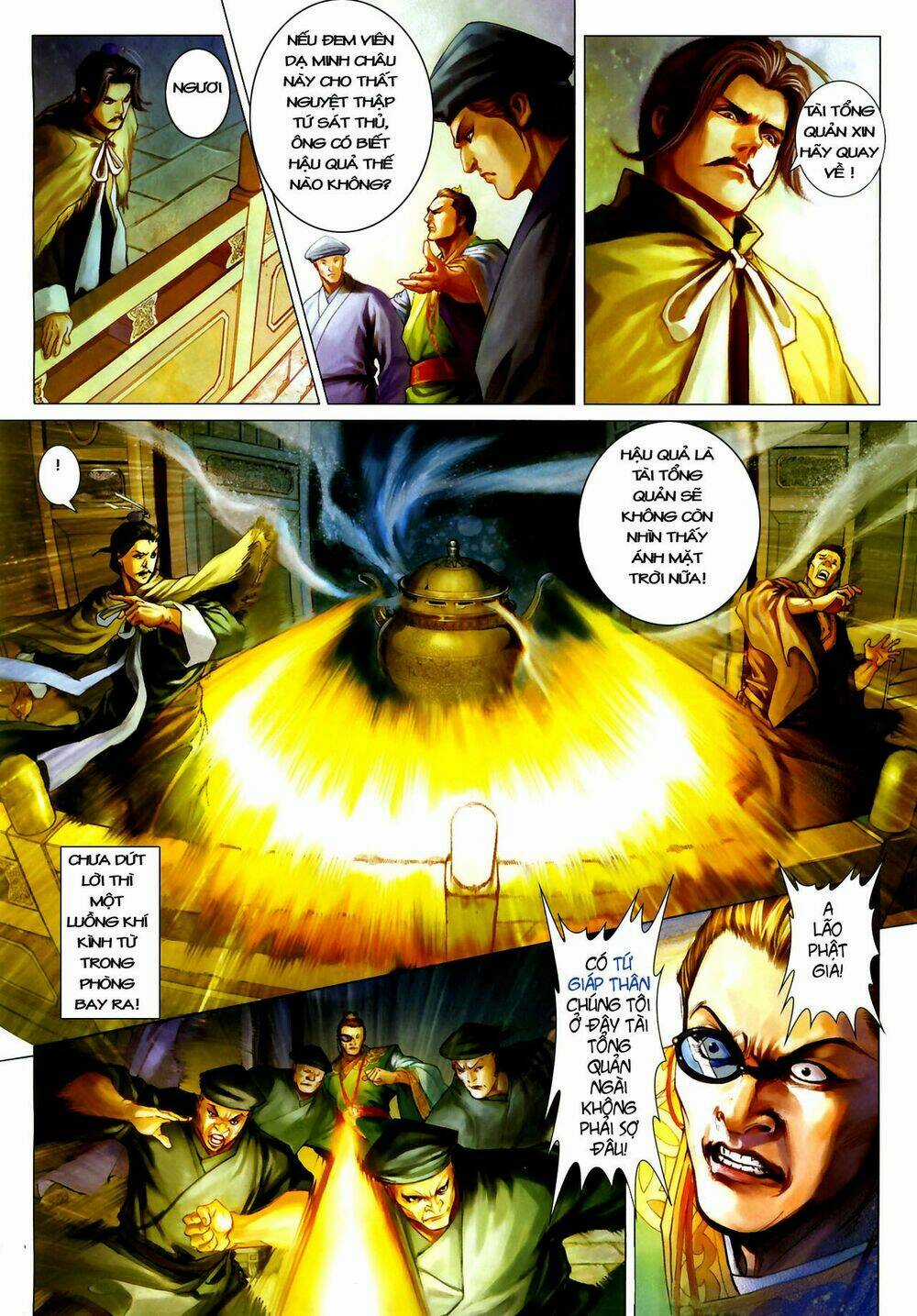Thần Chưởng Long Kiếm Phi Chapter 2 trang 35