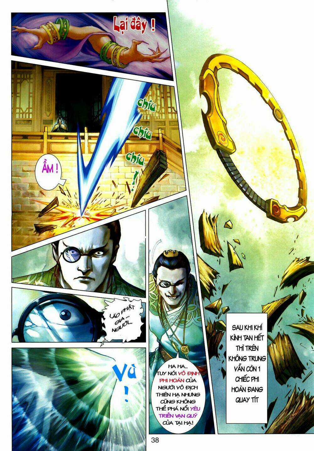 Thần Chưởng Long Kiếm Phi Chapter 2 trang 38