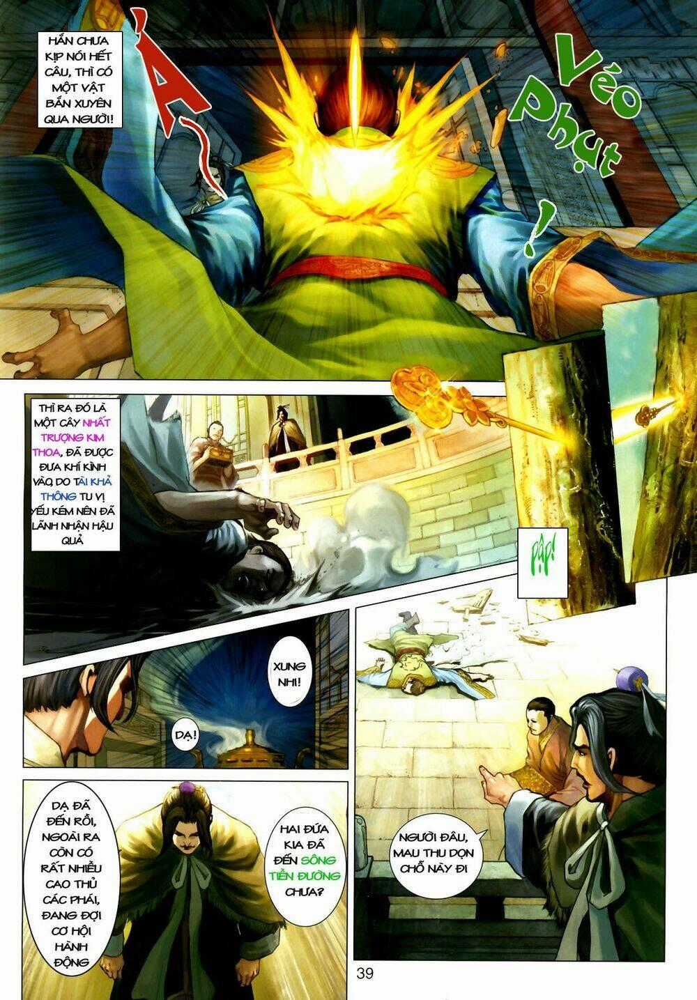 Thần Chưởng Long Kiếm Phi Chapter 2 trang 39