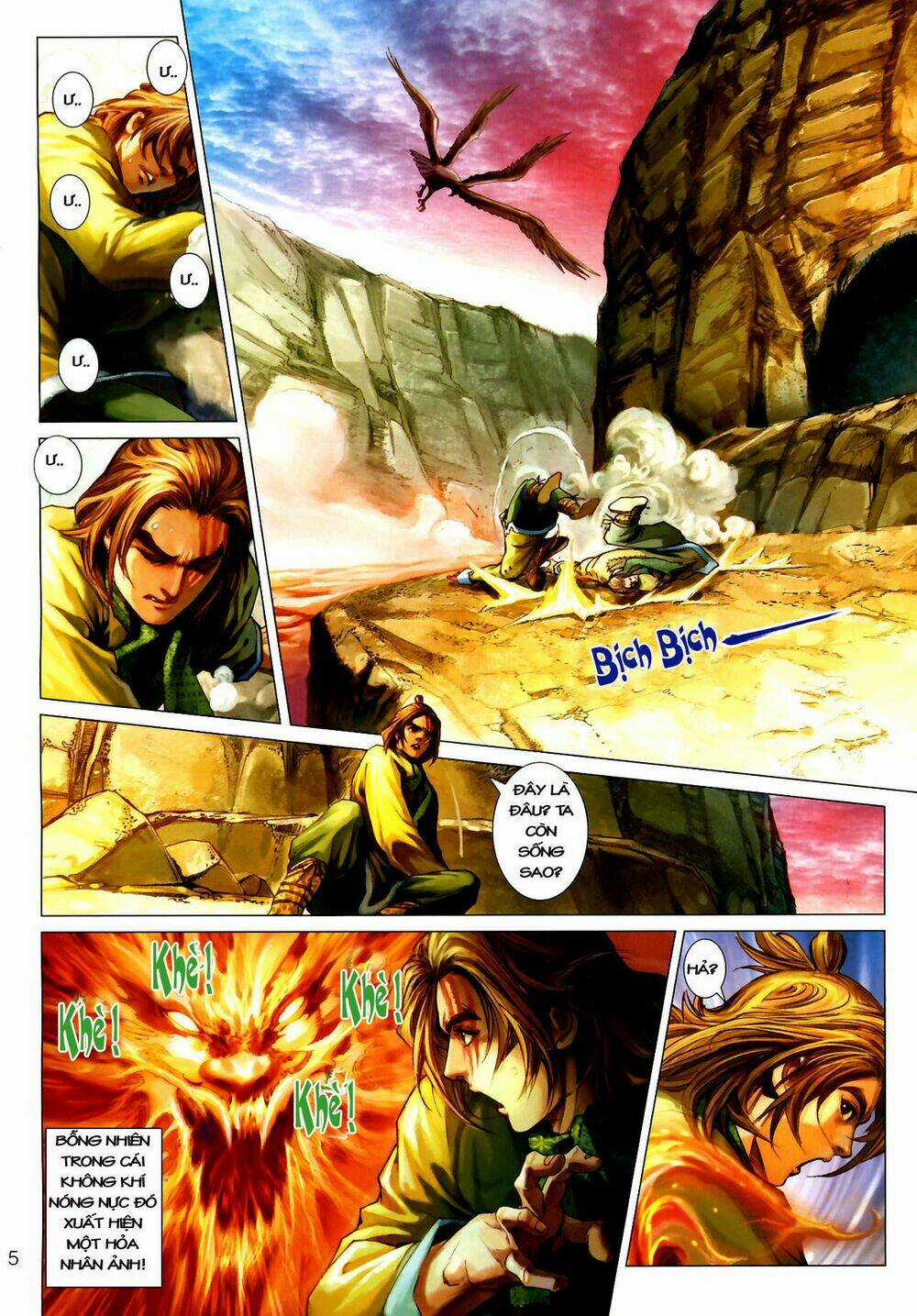 Thần Chưởng Long Kiếm Phi Chapter 2 trang 4